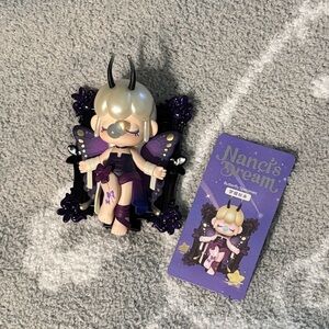Nanci’s Dream Purple Butterfly Blind Box Figurine NWOT